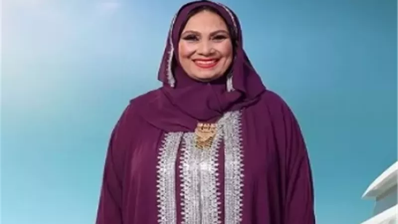 سلوي عثمان تروج لدورها فى مسلسل 