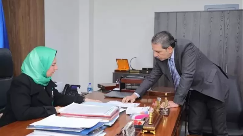 نائب محافظ دمياط تتابع جهود جهاز تنمية المشروعات