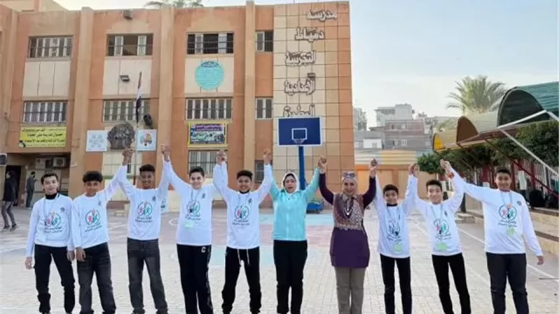 فوز دمياط التجريبية بمسابقة أولمبياد المدارس الإعدادية