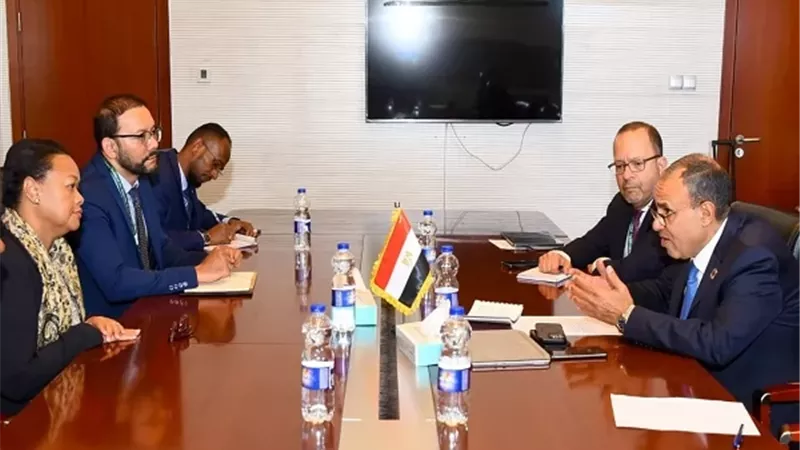 وزير الخارجية يبحث مع مديرة الآلية الأفريقية لمراجعة النظراء دعم الإصل