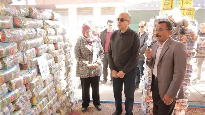 التوسع في معارض أهلاً رمضان وتشديد الرقابة لمنع الاحتكار بالمنيا