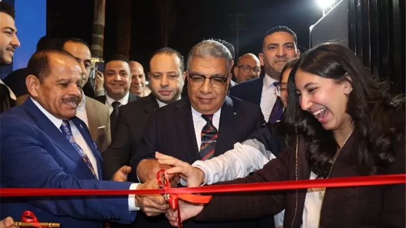 محافظ الدقهلية يفتتح ملاعب ومنشآت جديدة بنادي جزيرة الورد