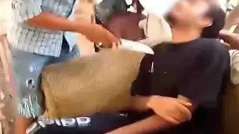 أمن بني سويف يضبط المتورطين في مقطع فيديو السلاح الأبيض