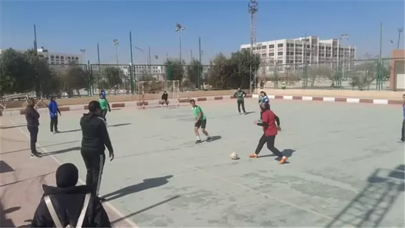700 طالب شاركوا في بطولة دوري الأقاليم بجامعة قناة السويس