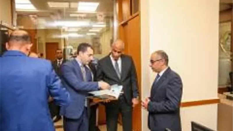 مكى يتفقد إدارات الديوان العام بمحافظة كفرالشيخ