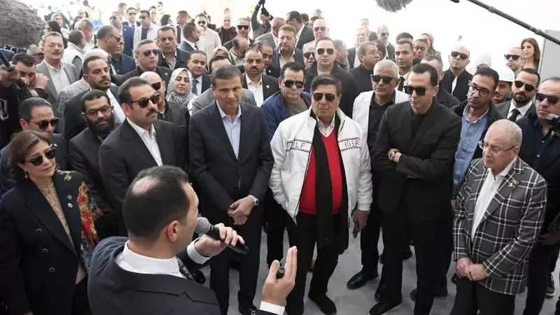 القوات المسلحة تنظم زيارة لوفد من أعضاء مجلس النواب لجهاز مستقبل مصر