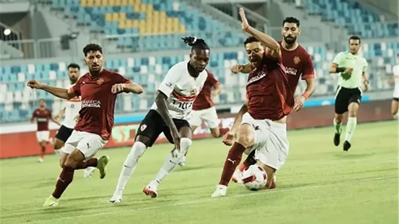 ثنائية سيراميكا تطيح بالزمالك خارج كأس مصر
