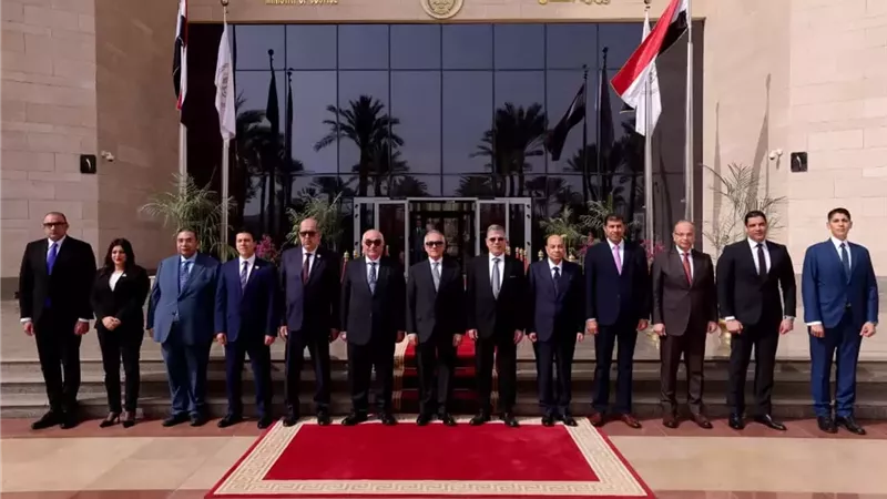 وزير العدل يستقبل رئيس هيئة قضايا الدولة للتهنئة بتوليه مهام منصبه