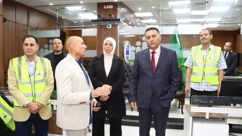 محافظ القليوبية يتفقد ديوان عام المحافظة