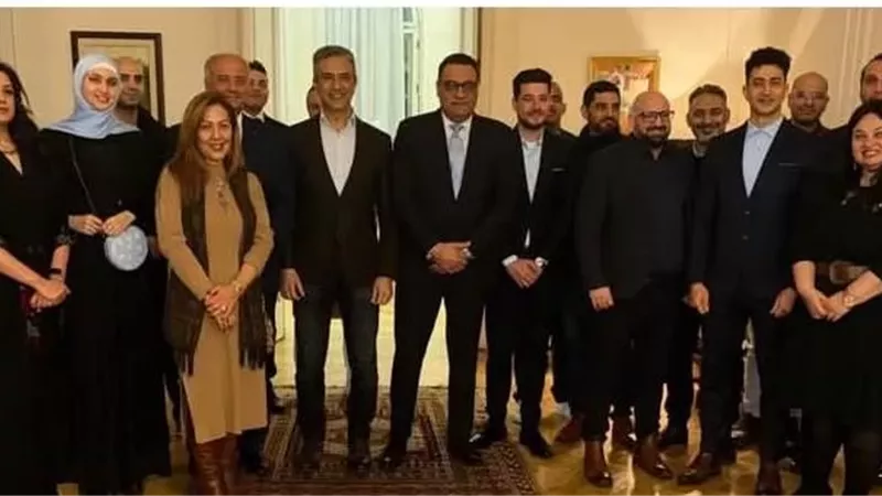 لقاء مع الجالية المصرية.. في التشيك