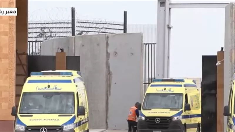 دخول دفعة جديدة من المصابين الفلسطينيين من قطاع غزة إلى مصر