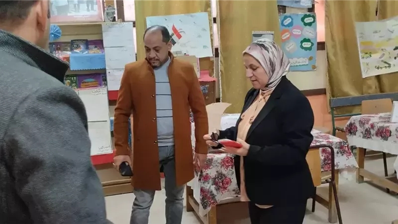 جولة تفقدية لمدير تعليم القاهرة بمدارس السلام