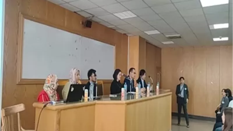 ألسن عين شمس تستقبل وفداً من جامعة هيروشيما