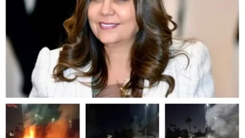 منال عوض : تحرك سريع لاحتواء بؤر الحرق العشوائي بالجيزة
