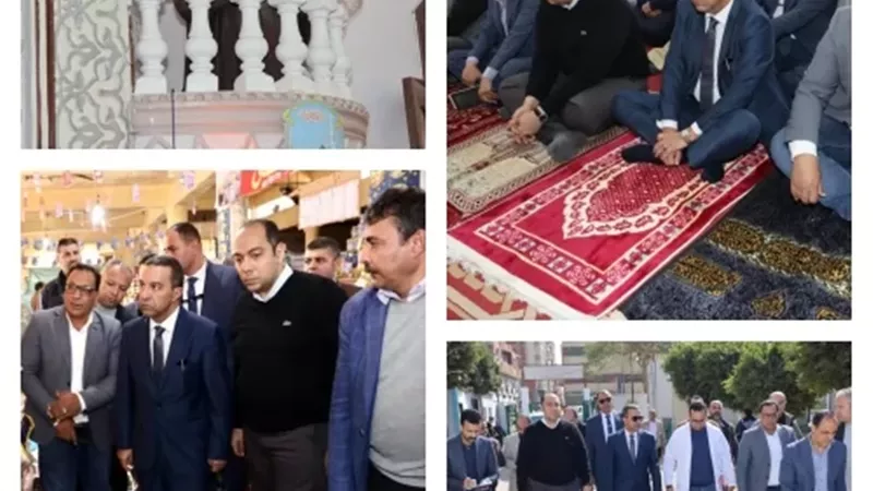 من المسجد إلى المستشفى I تحركات مكثفة لمحافظ المنوفية