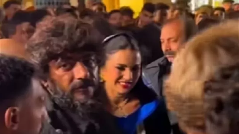 العوضى بشكل مخيف يستكمل تصوير مشاهده فى 