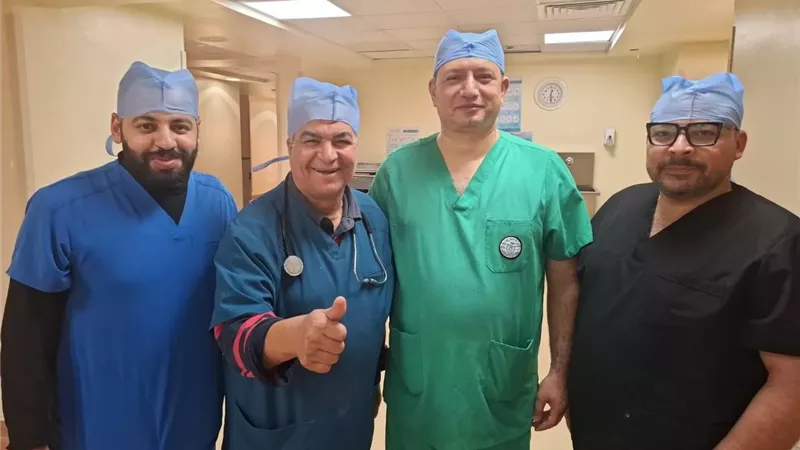 انقاذ حياة سيدة تعاني من المشيمة الملتصقة بمجمع الإسماعيلية الطبي
