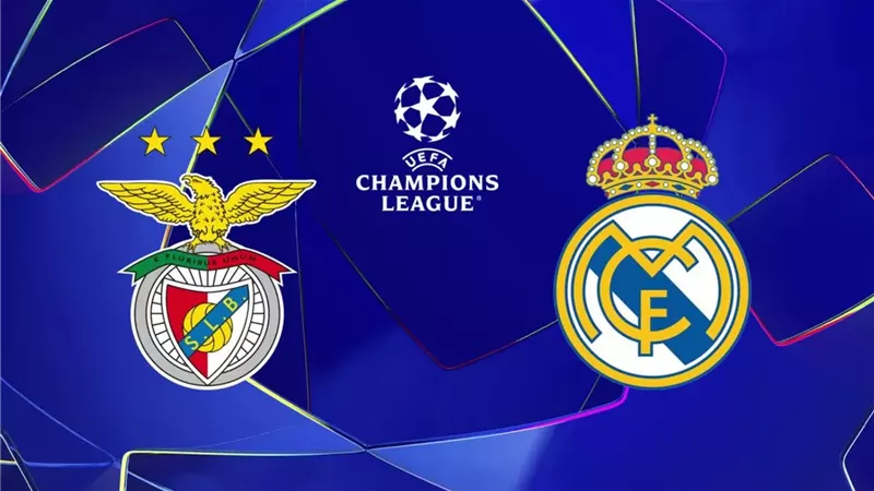 القناة الناقلة لمباراة ريال مدريد وبنفيكا اليوم بدوري أبطال أوروبا