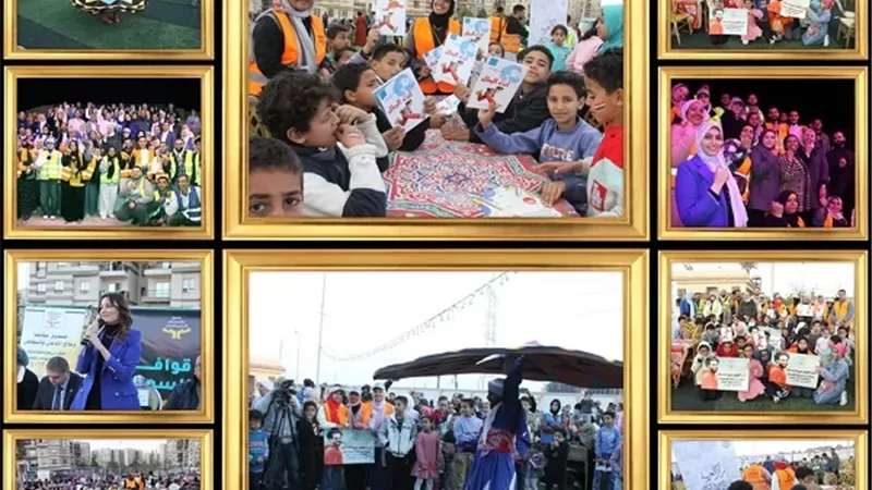 قافلة لمكافحة الإدمان بحدائق أكتوبر ضمن قوافل السعادة لـ