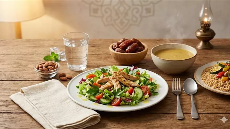 إفطار صحي في رمضان.. نصائح غذائية للحفاظ على طاقتك وترطيب جسمك