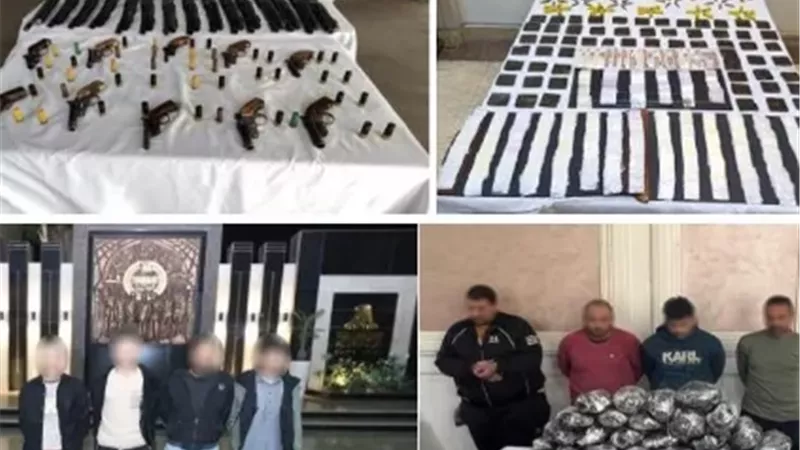 ضبط 660 كيلو مخدرات ومصرع عنصر شديد الخطورة والقبض على المتهمين