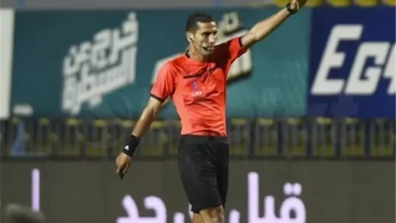 محمود ناجي حكما لمباراة الزمالك وبيراميدز غدا