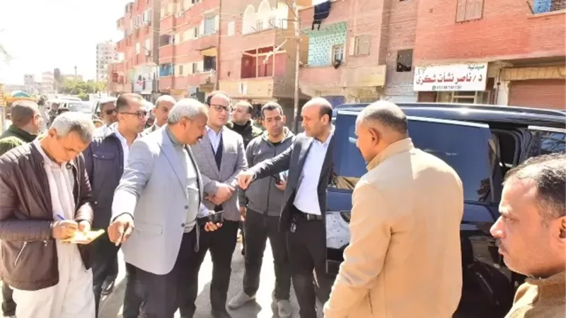 محافظ أسيوط يقود جولة ميدانية موسعة بأبوتيج