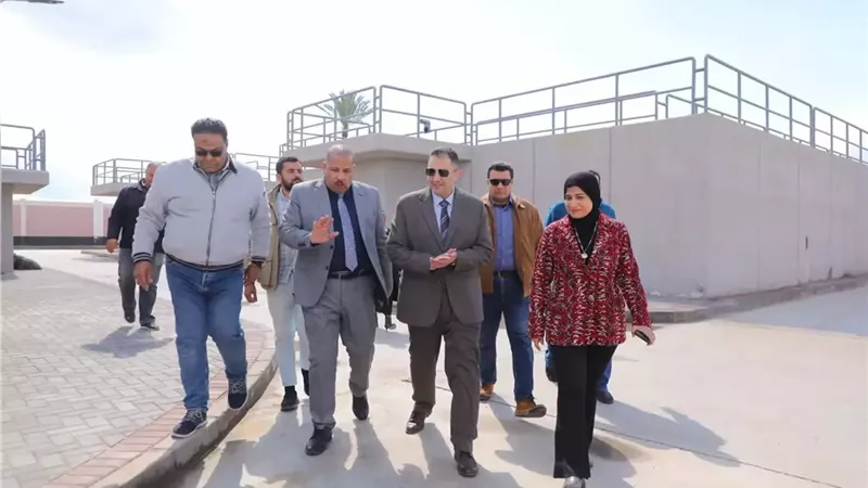 محافظ دمياط يتفقد مشروعات حياة كريمة