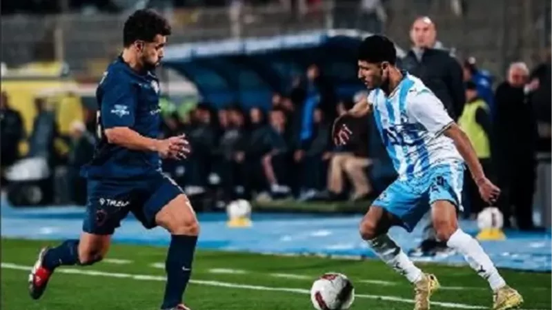 التعادل السلبي يحسم الشوط الأول بين الزمالك وبيراميدز