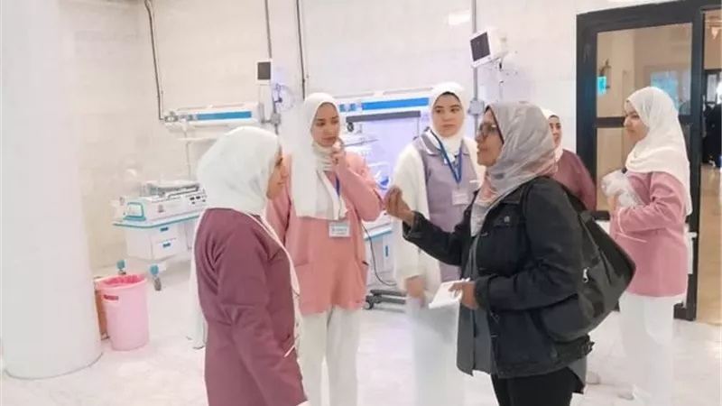 متابعة ميدانية لمستشفى حميات التل الكبير بالإسماعيلية