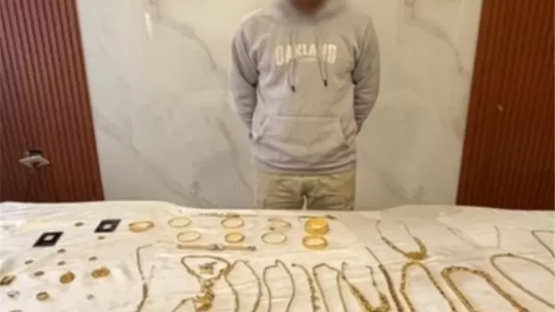 ضبط حارس عقار بسرقة مصوغات ذهبية من داخل شقة بالمعادى