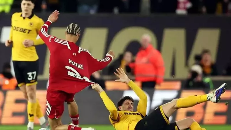 ترتيب الدوري الإنجليزي بعد خسارة ليفربول من ولفرهامبتون