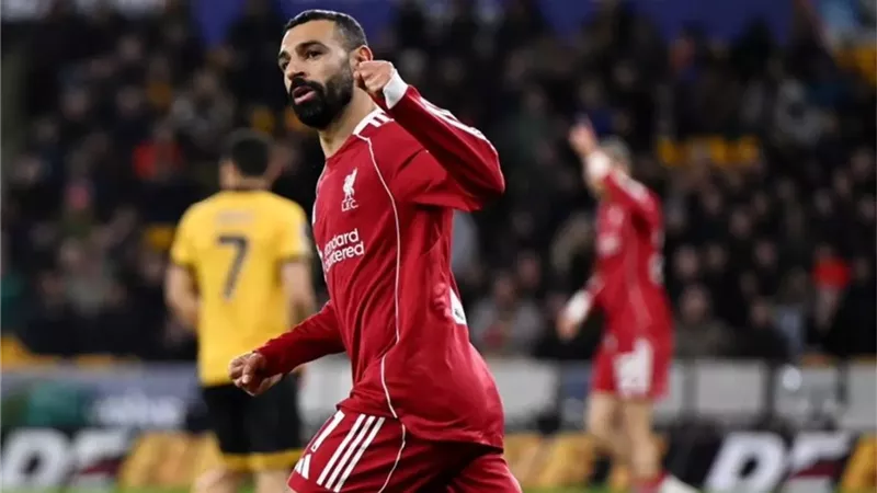تقييم محمد صلاح في مباراة ليفربول وولفرهامبتون بالدوري الإنجليزي