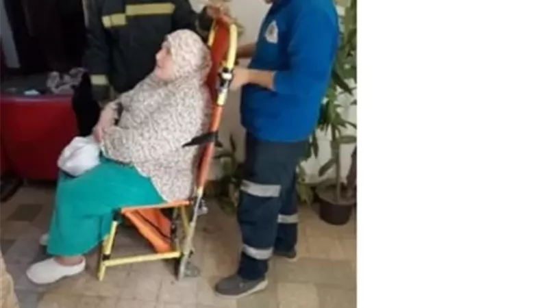 أمن القاهرة يستجيب لاستغاثة سيدة مريضة وينقلها للمستشفى