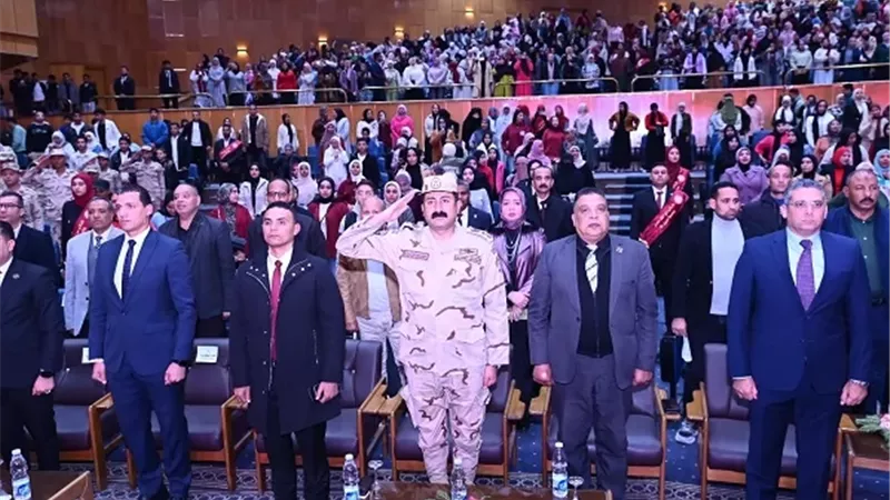 احتفالية كبرى بجامعة أسيوط في الذكرى 53 لانتصارات العاشر من رمضان