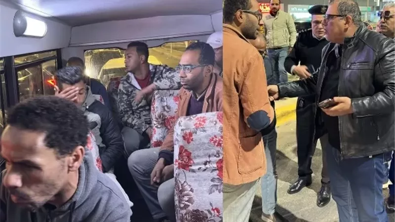جهاز الشيخ زايد ينقض على إمبراطورية السُياس بالقبض على 8 بالمدينة صور