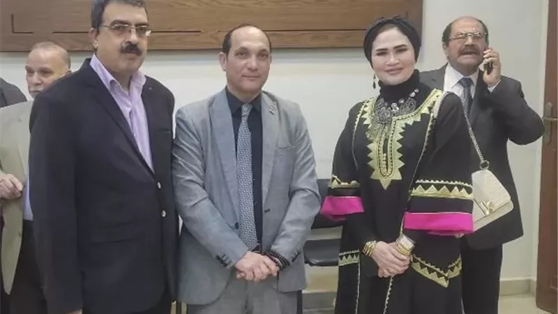 حفل افطار جماعي بالكنيسة الإنجيلية بملوي