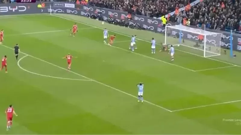 الدقيقة 62..مانشستر سيتي 2 - 1 نوتنجهام فورست