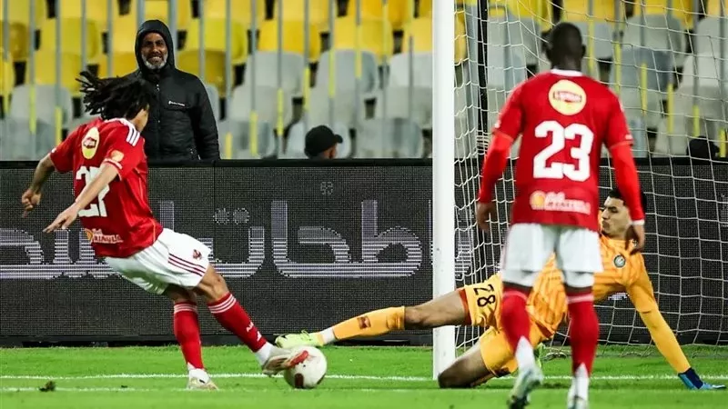 الأهلى يكتسح المقاولون بثلاثية فى الدورى