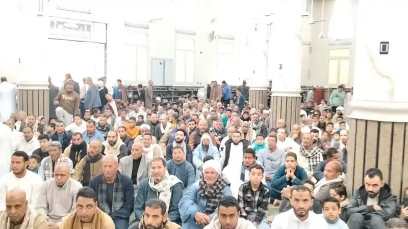 افتتاح مسجد الأربعين في معصرة ملوي بالمنيا