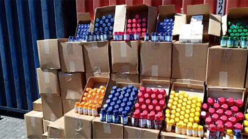 ضبط 20 مليون قرص مكملات غذائية أمريكانى بميناء الإسكندريه