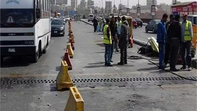غلق جزئي لمطلع ومنزل المحور بشارع السودان بالجيزة