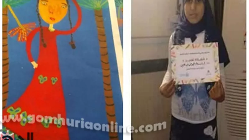 تعليم المنيا يكرم طالبة مدرسة مجتمعية حصلت على جائزة عالمية