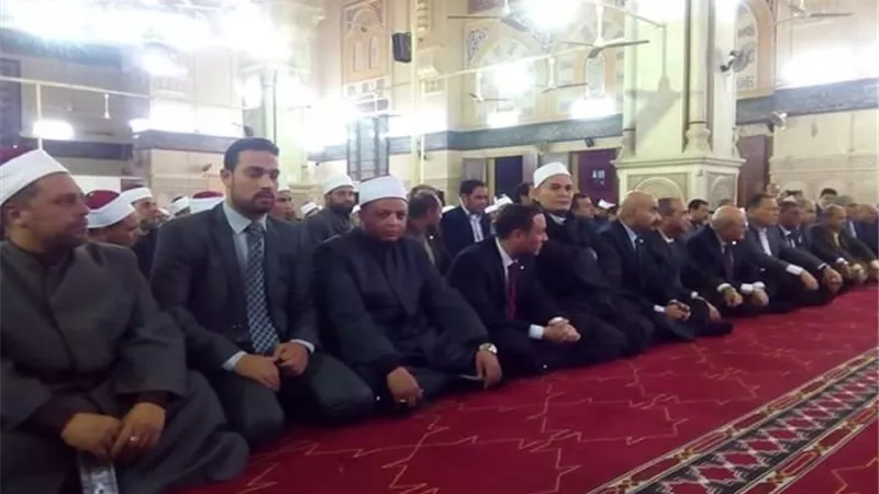 نقل شعائر صلاة الجمعة من مسجد الحى القيوم بمشتول السوق