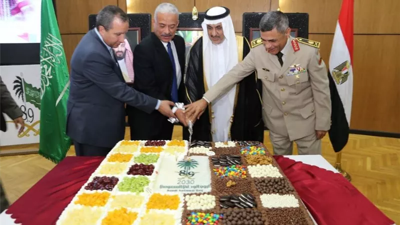 القنصلية بالسويس تحتفل باليوم الوطنى للمملكة العربية السعودية