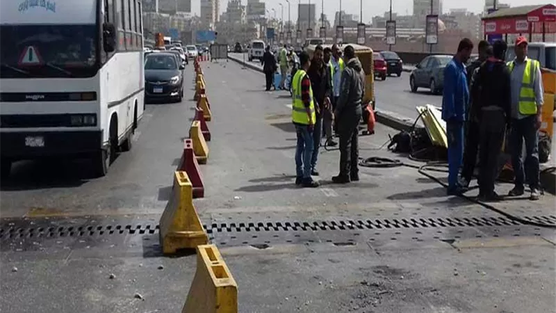 المرور: غلق جزئي بكوبري أكتوبر لمدة يومين