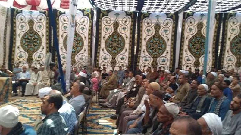 امن أسيوط ينهي خصومة ثارية بين عائلتي ربيع وعليوه في النخيلة..صور