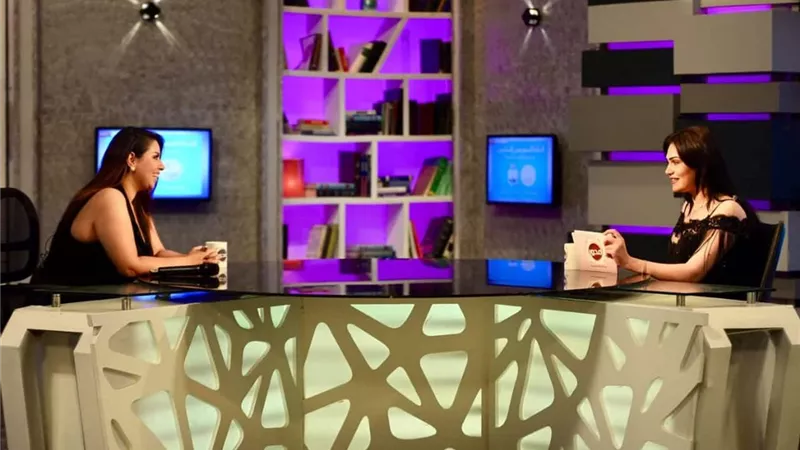 إيناس عزالدين فى ضيافة نور يوسف على شاشة المحور