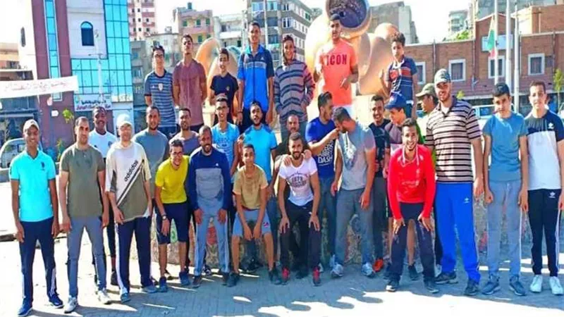 الكابتن عدنان يفوز بالمركز الأول لماراثون شباب مينا البصل