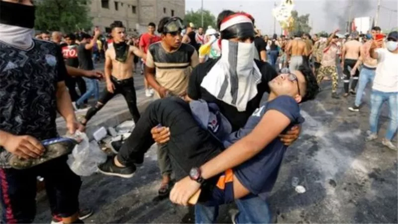 73 قتيلاً واكثر من 3000 جريح خلال احتجاجات العراق الى الان